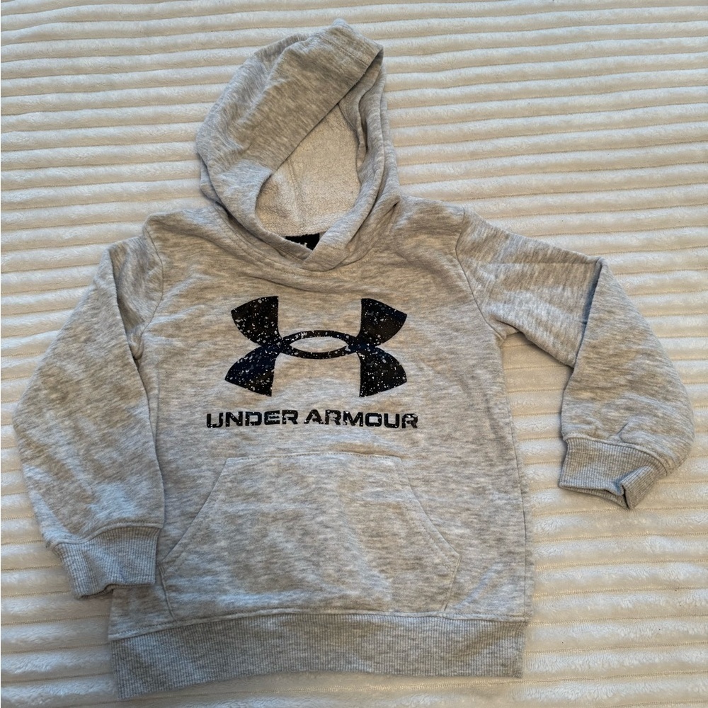 Under Armour Kids Light Gray Hoodie